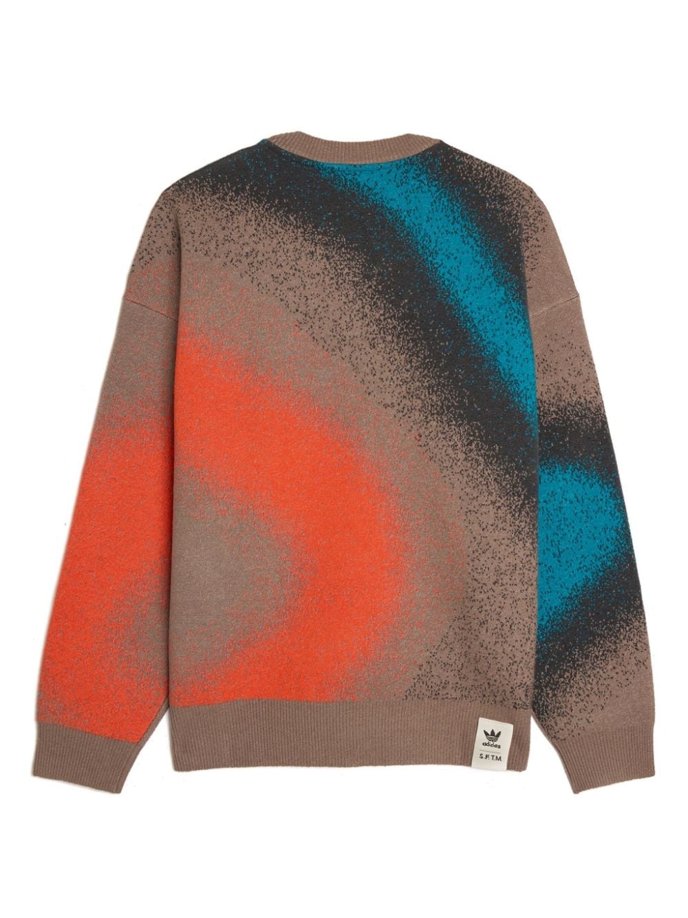x SFTM abstract-print sweatshirt - 2