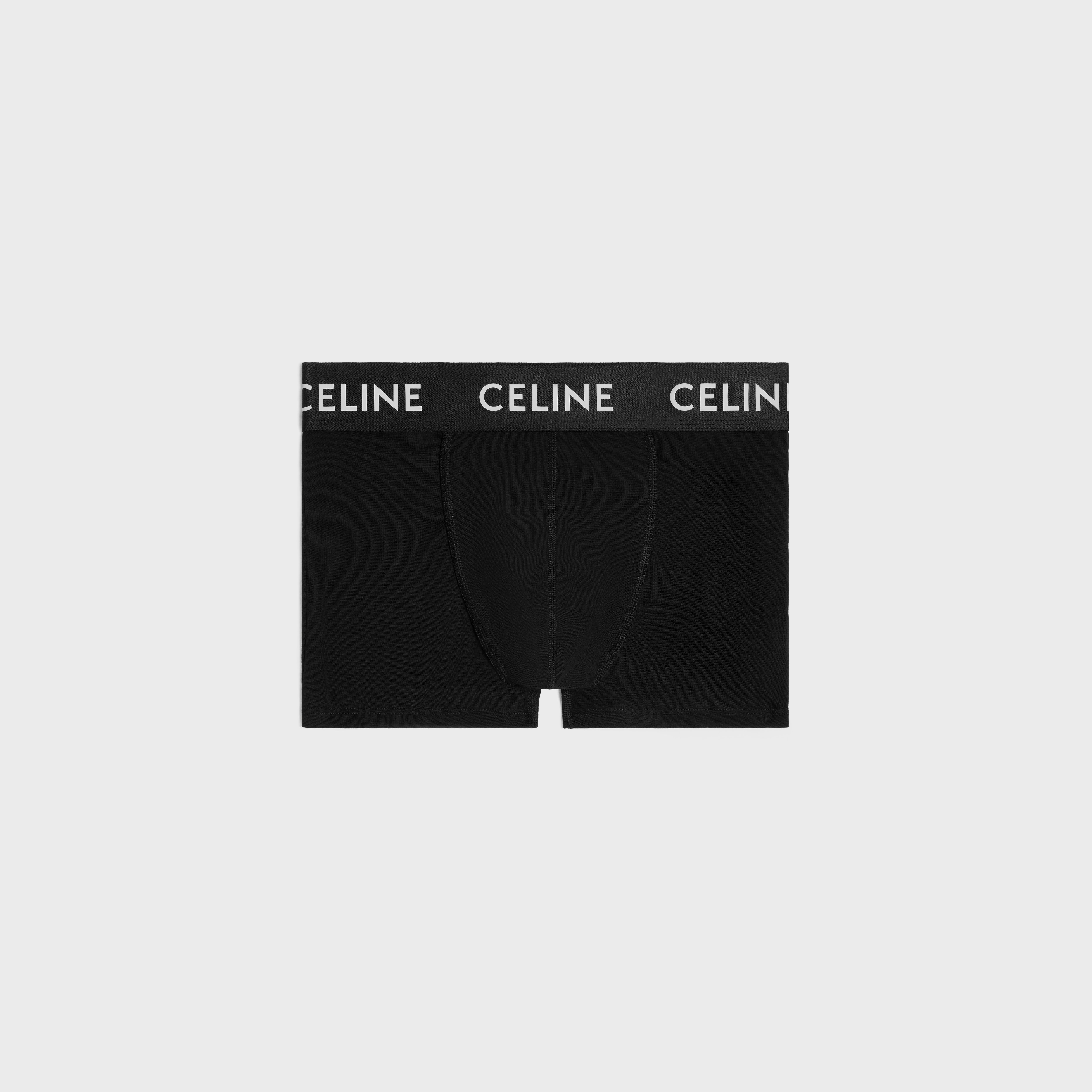 CELINE CELINE BOXERS IN COTTON JERSEY