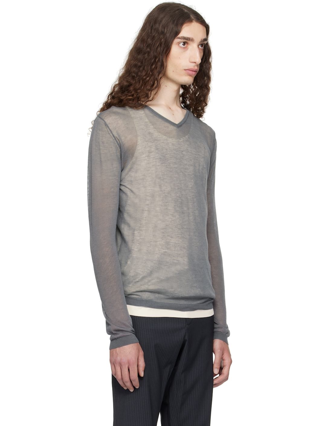 Gray Losa Sweater - 2
