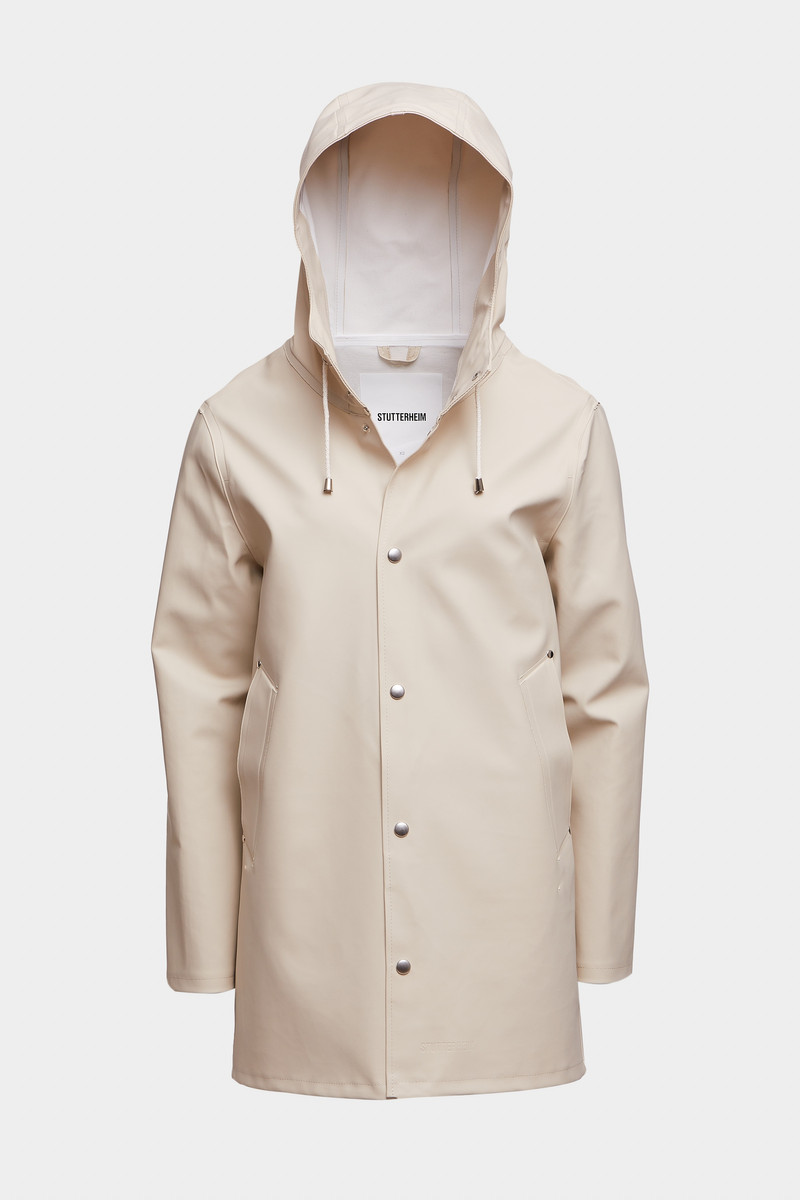 Stockholm Raincoat Oyster 1