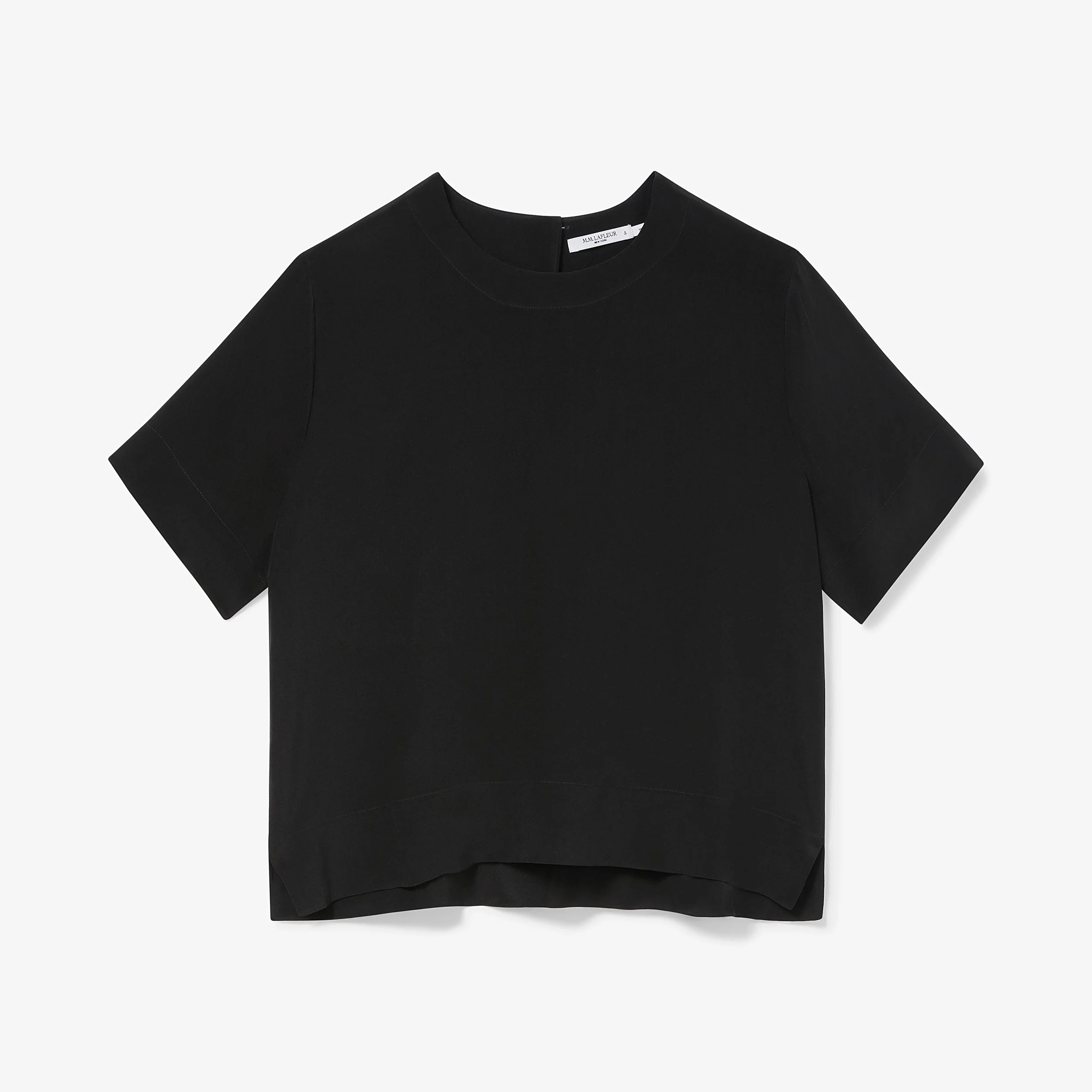 Annika Fancy Tee - Washable Silk - 1