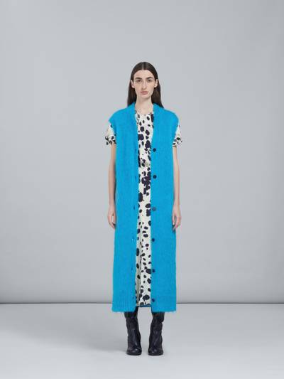 Marni MOHAIR AND WOOL LONG VEST outlook