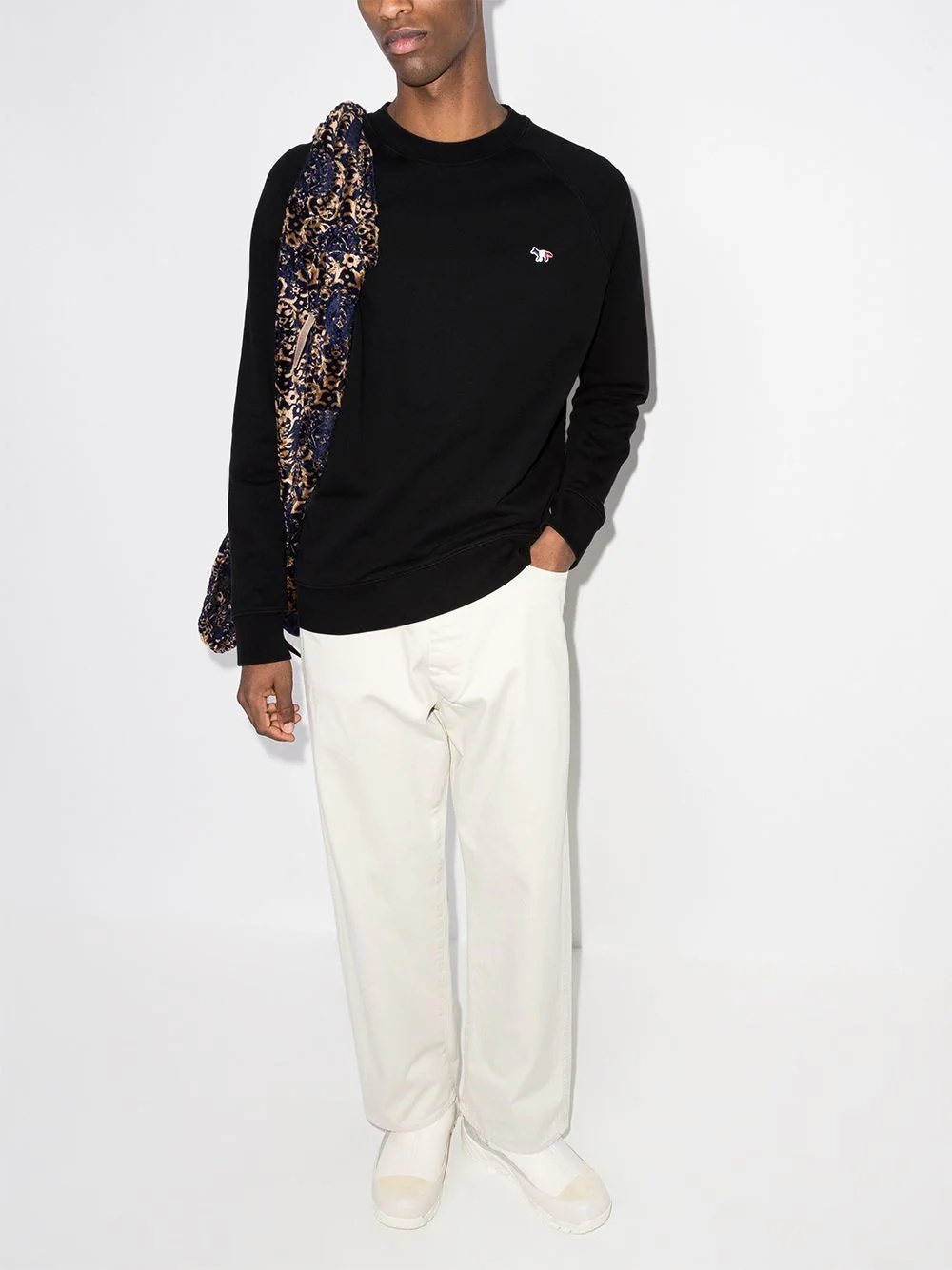 Flag Fox cotton sweatshirt - 5