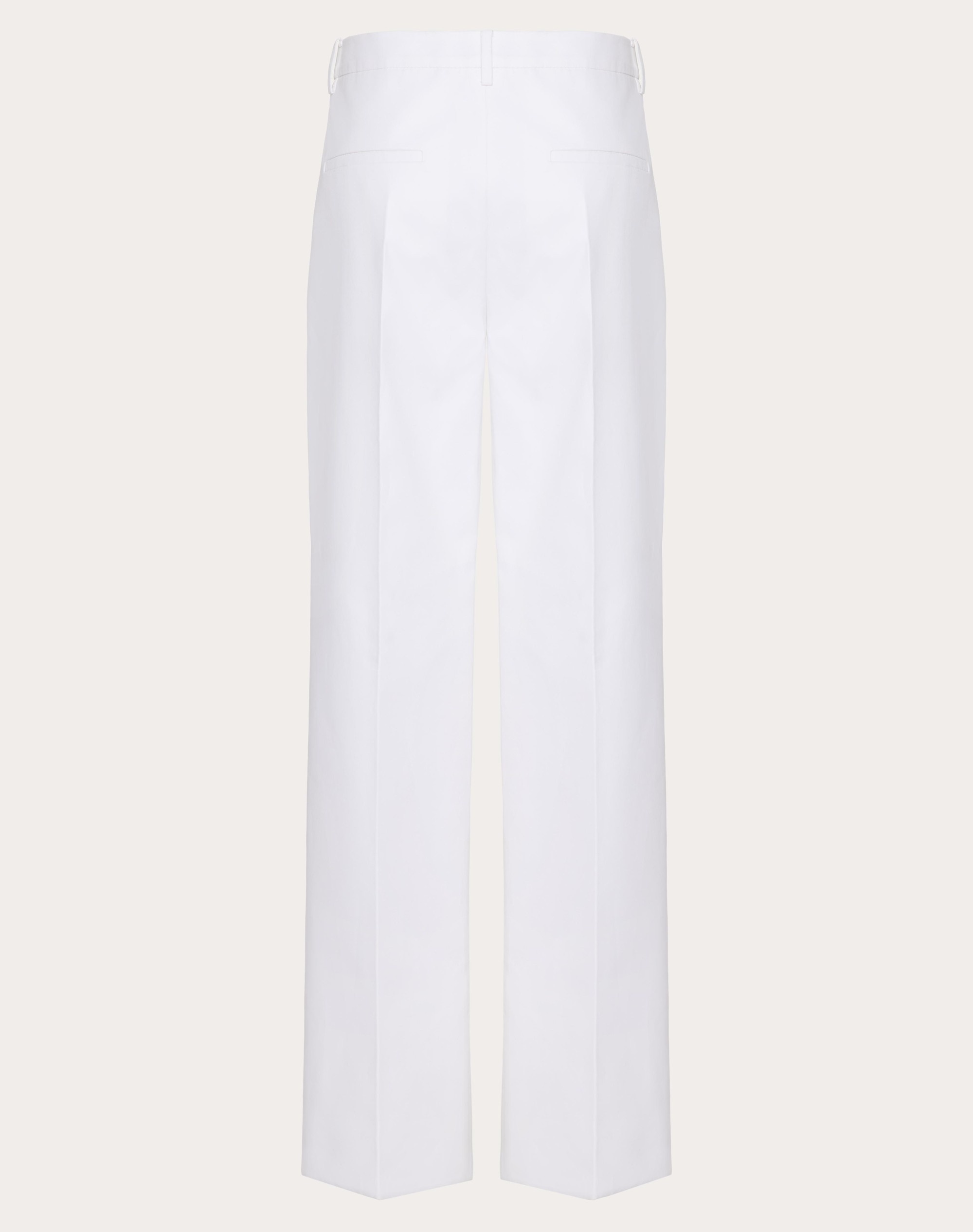 COMPACT POPELINE PANTS - 2