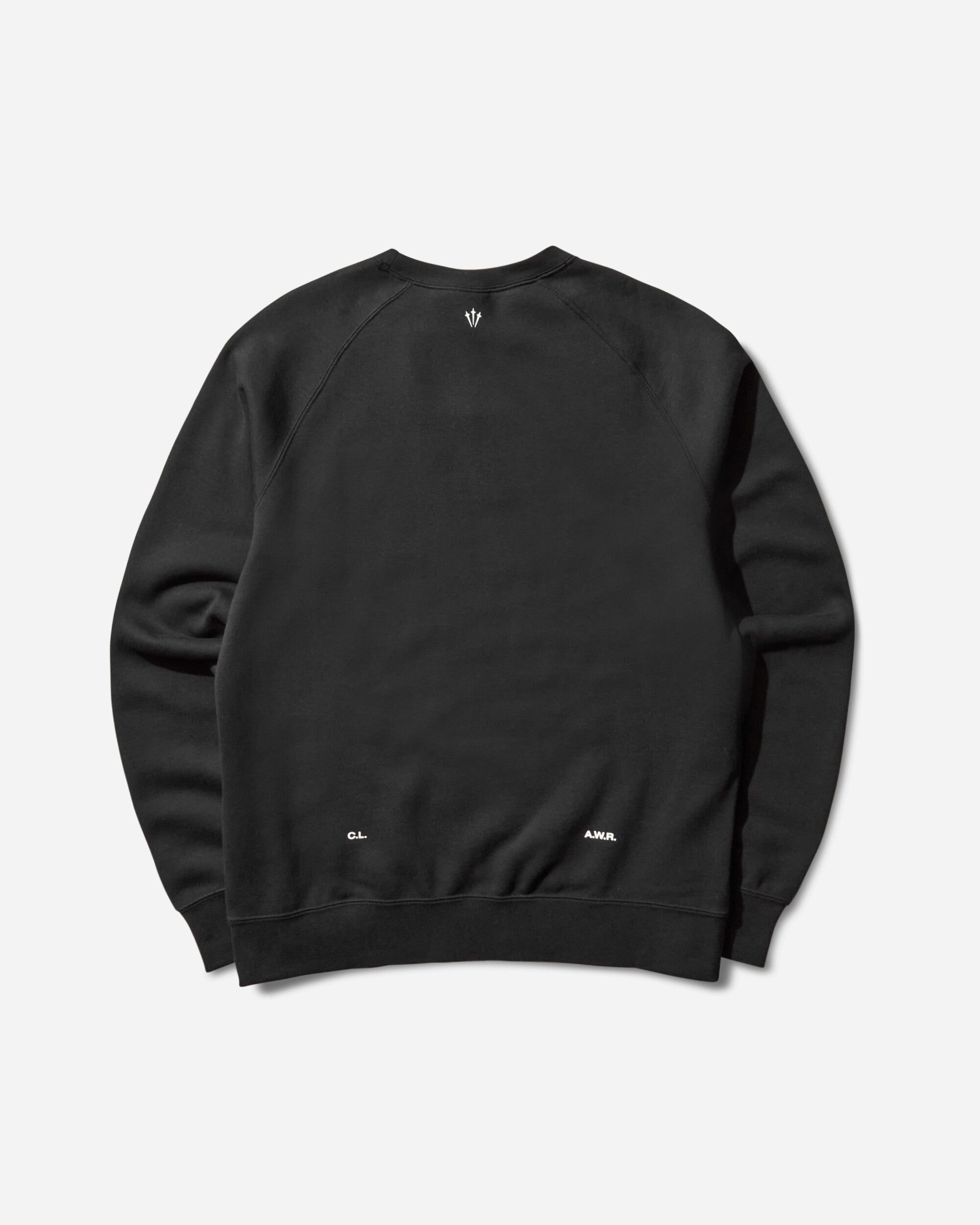 Men's NOCTA Fleece Crewneck Sweatshirt Black - 2