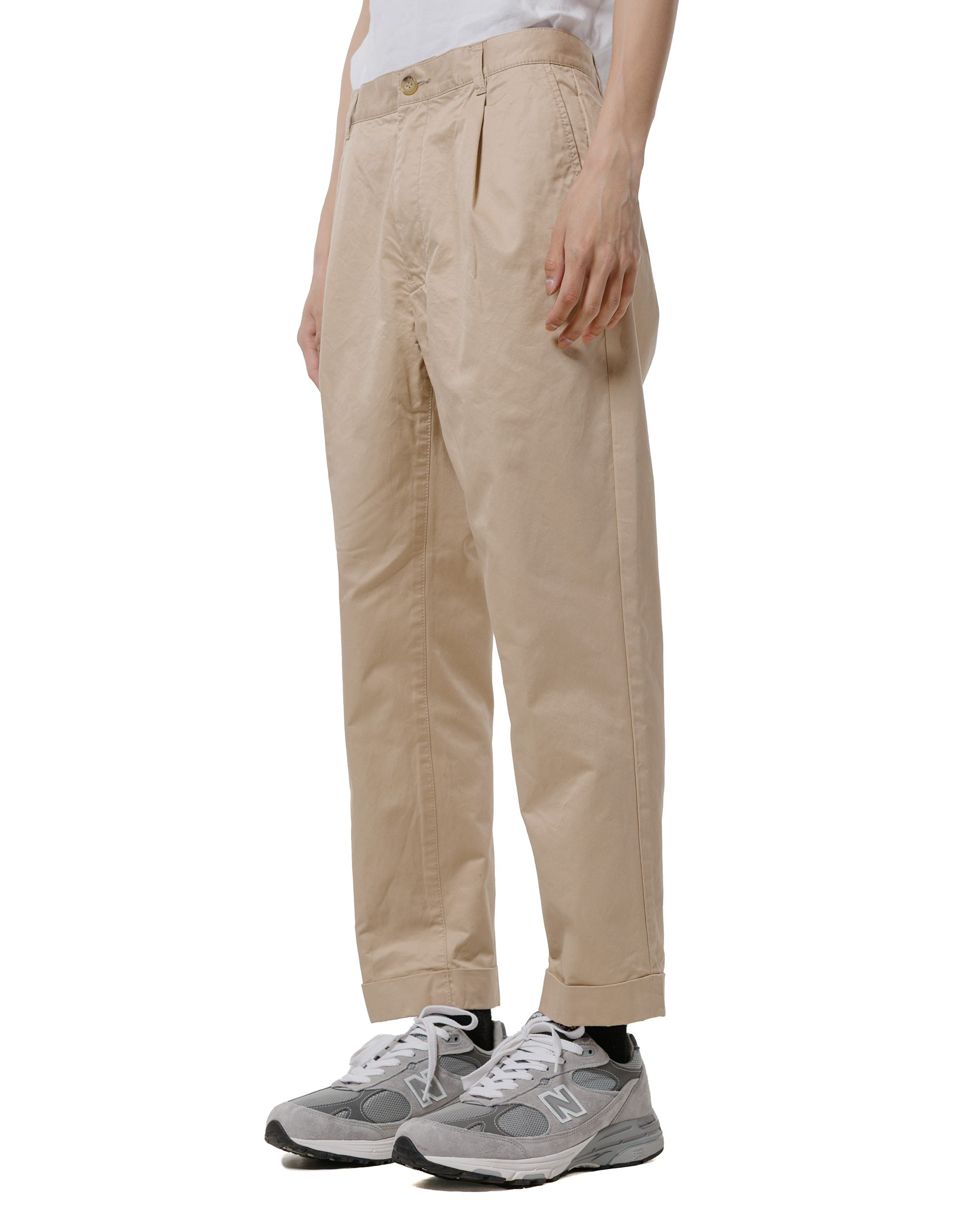 1Pleat 80/3 Twill Beige - 2
