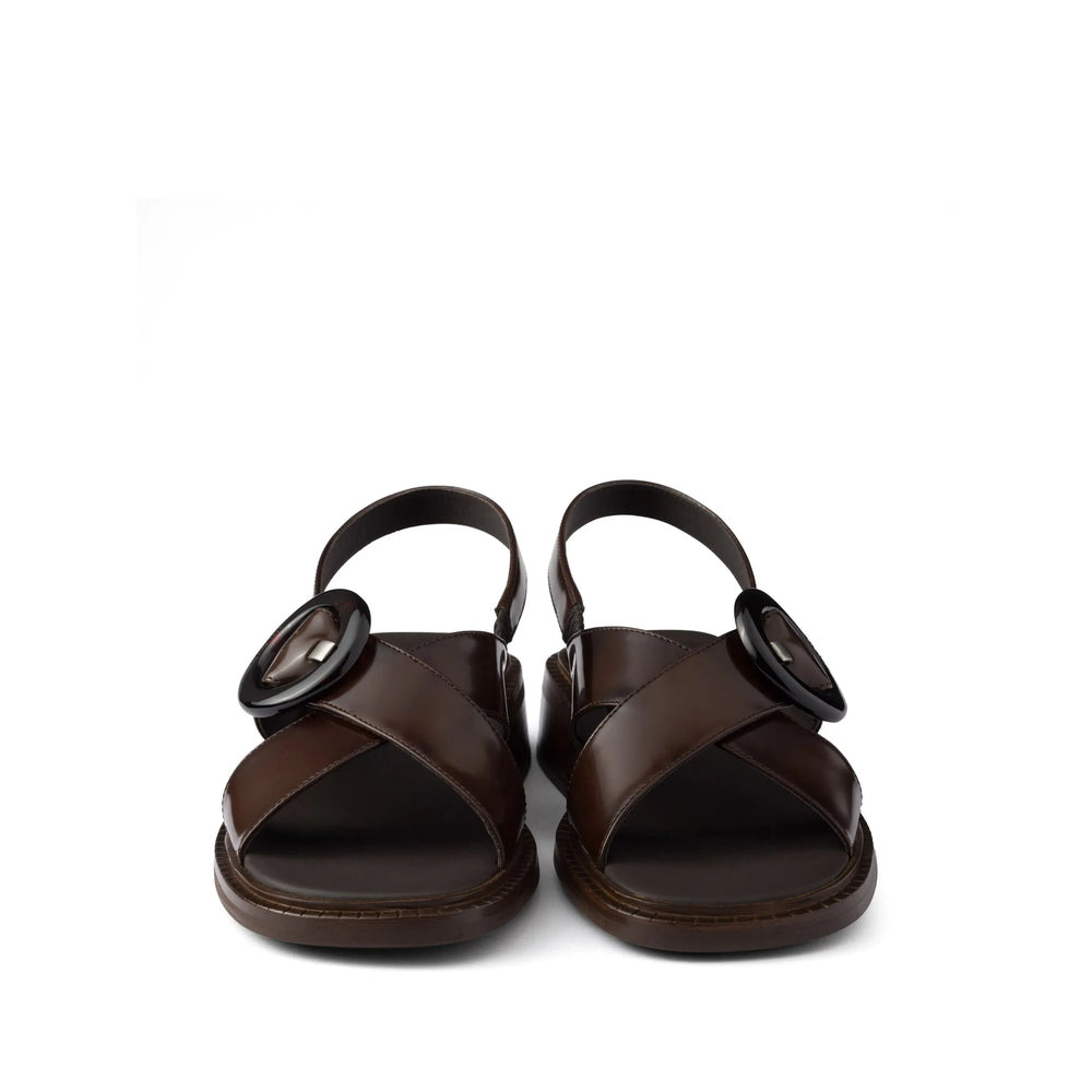 Prada Brown Sandals Women - 5