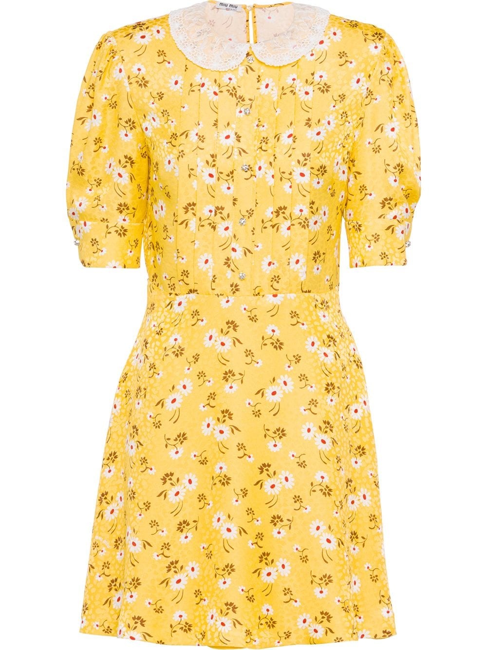 Daisy Bouquet flared dress - 1