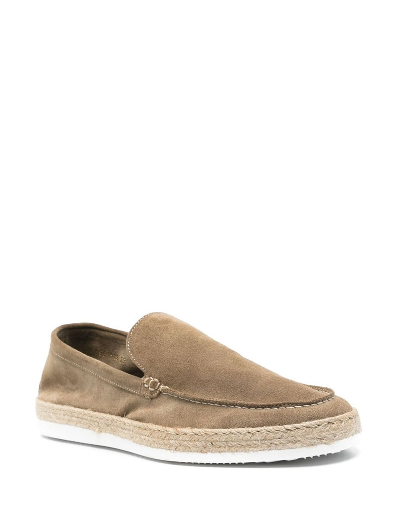 CORNELIANI suede loafers outlook