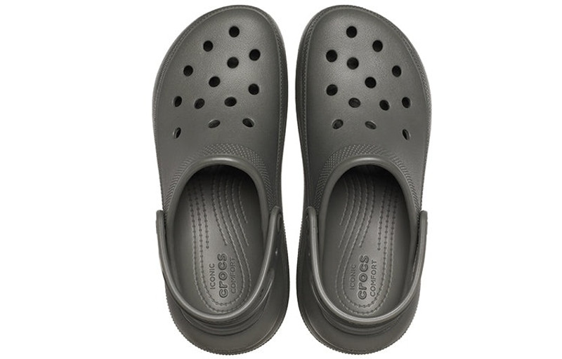 crocs Crocs Classic Crush Clog 'Dusty Olive' 207521-3J5 outlook