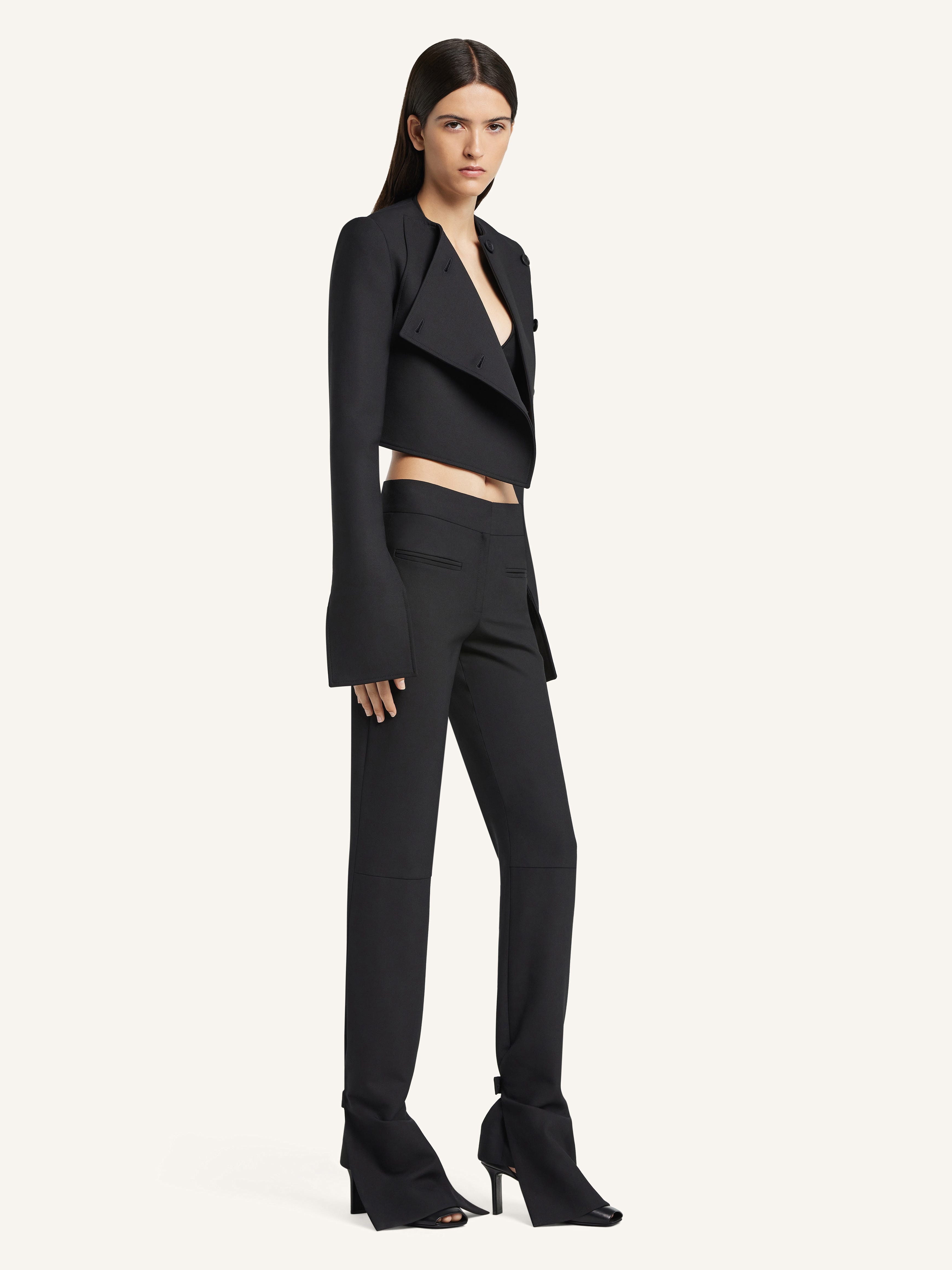 OBLIQUE TAILORED JACKET - 3