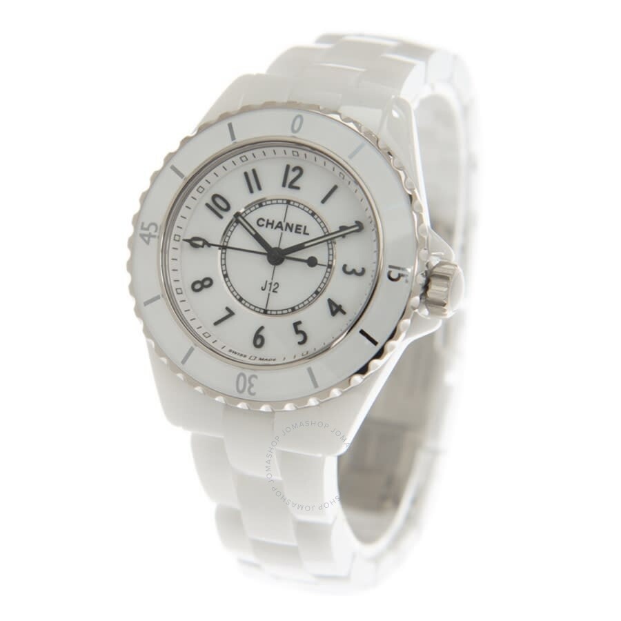 Chanel J12 Quartz White Dial Ladies Watch H5698 - 4