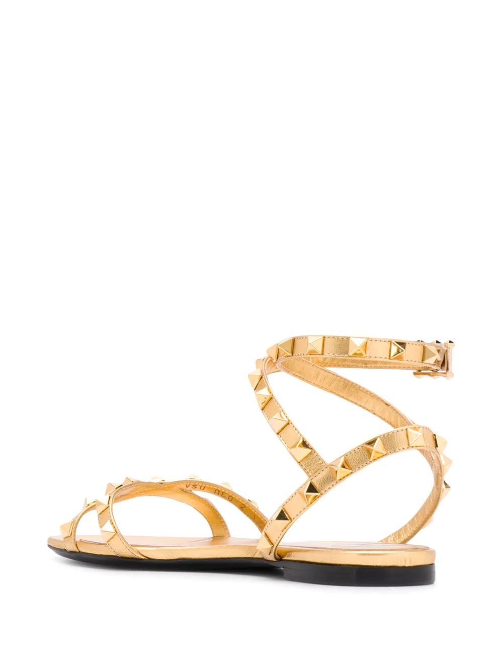 Rockstud flat sandals - 3