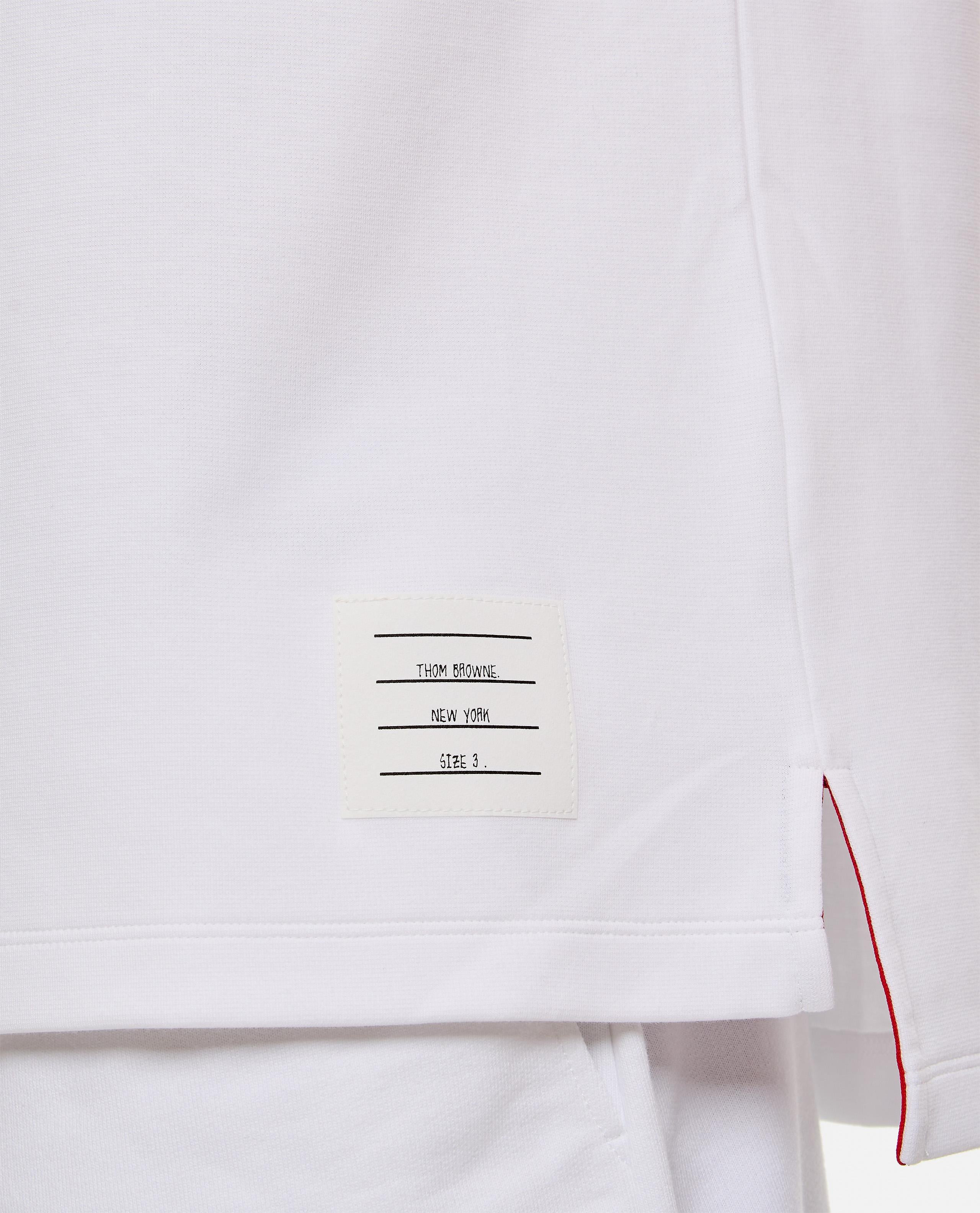 4 BAR STRIPE COTTON T-SHIRT - 4