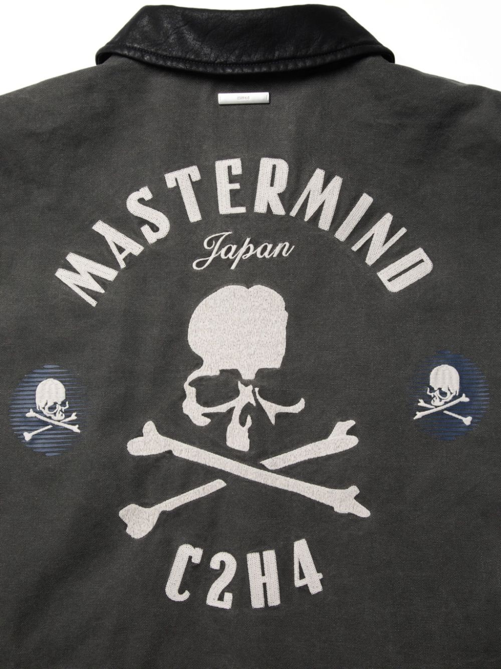 logo-print bomber jacket - 3