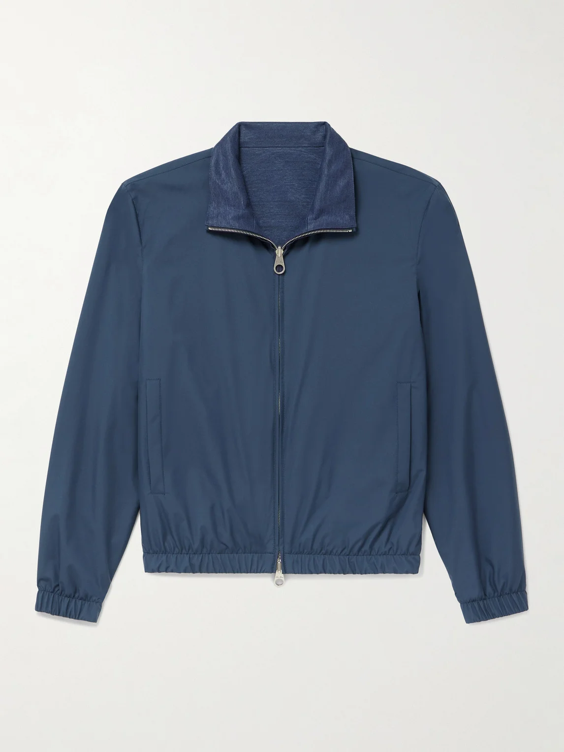 Reversible Storm System® Jersey and Twill Bomber Jacket - 1