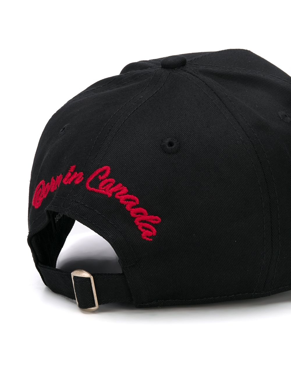 embroidered logo baseball cap - 2