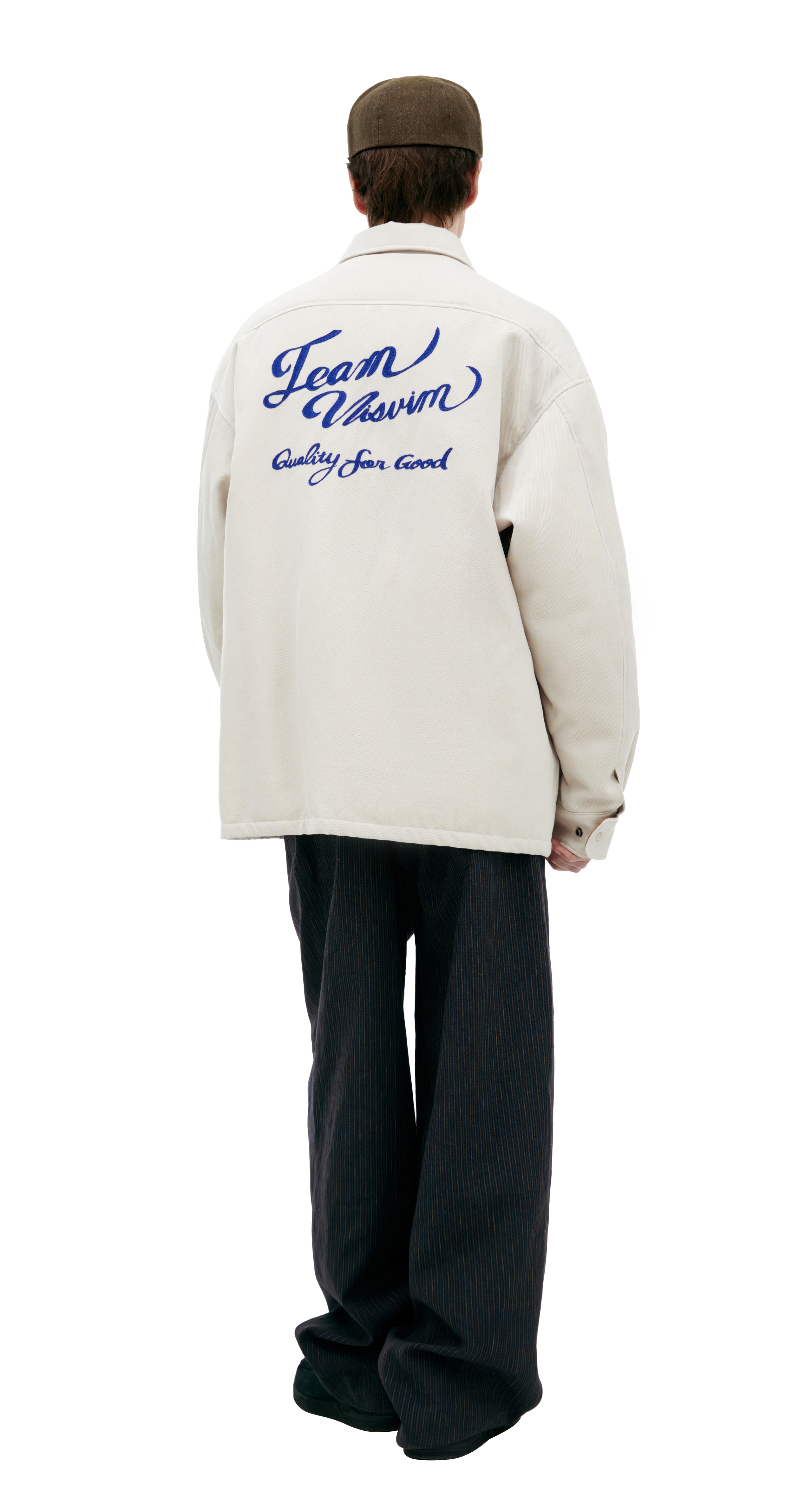 WHITE EMBROIDERED JACKET - 3