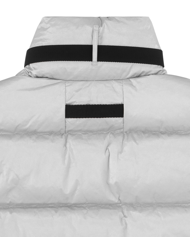 PUFFER COAT W SILVER  BUCKLE 8