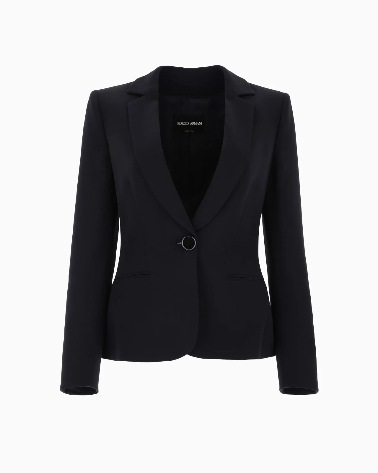 Mulberry silk single-breasted jacket - 1