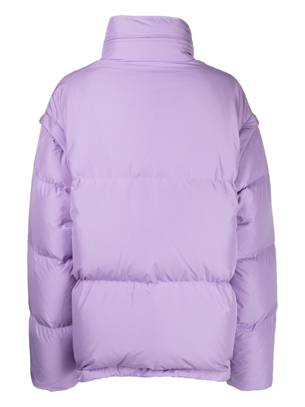 detachable-sleeve puffer jacket - 2
