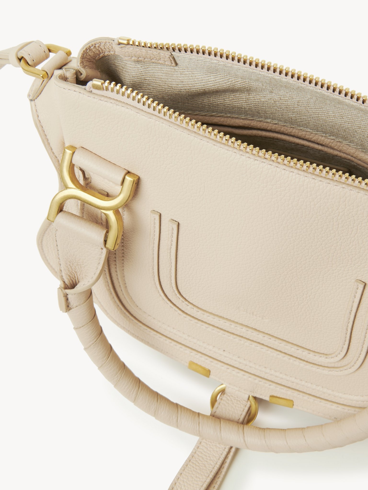 SMALL MARCIE BAG IN GRAINED LEATHER - 4
