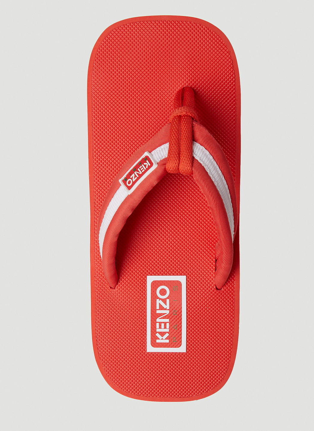 Kenzo Women Logo Patch Flip Flops - 7