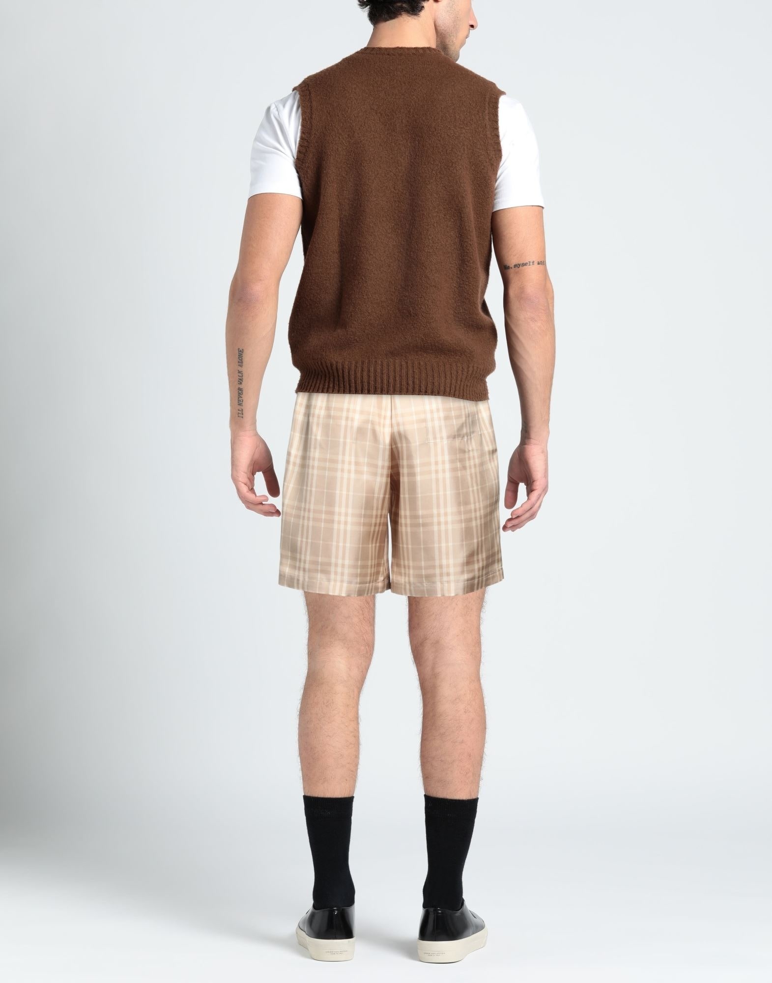 Beige Men's Shorts & Bermuda - 3