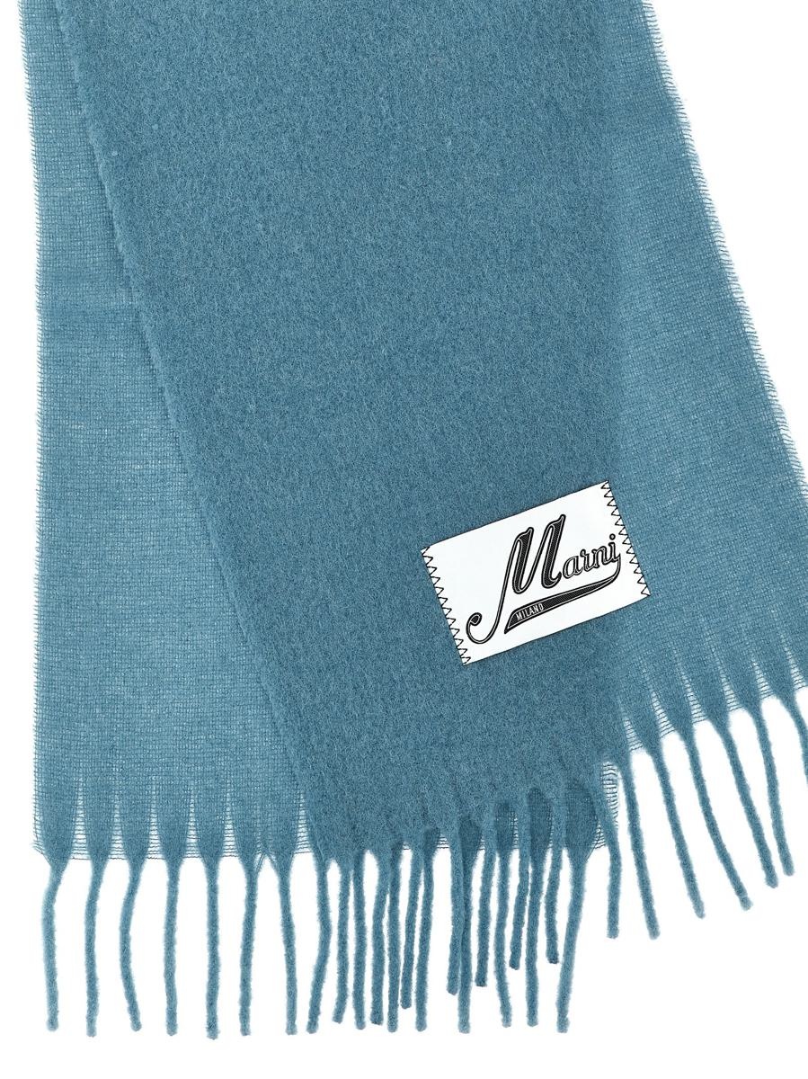 Marni MARNI LOGO PATCH SCARF - 3