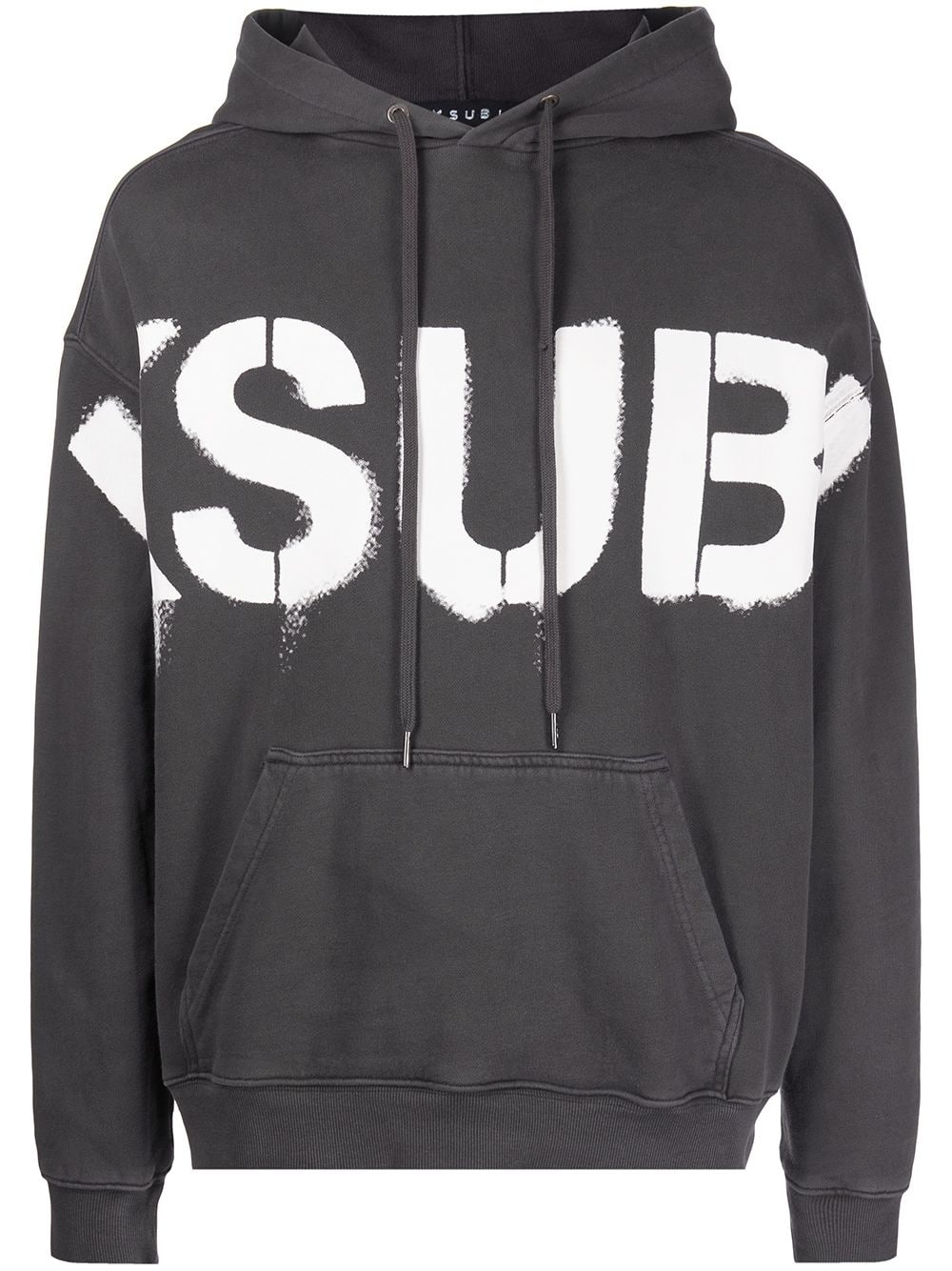 graffiti stencil logo hoodie - 1