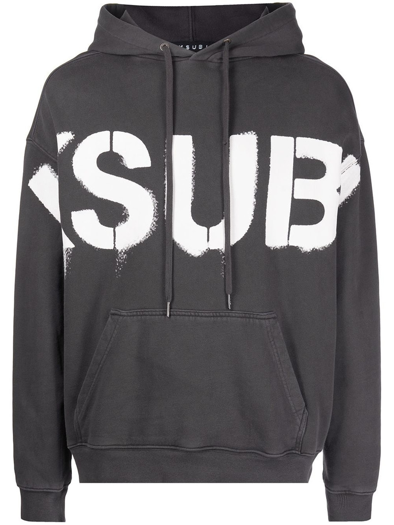 graffiti stencil logo hoodie 1