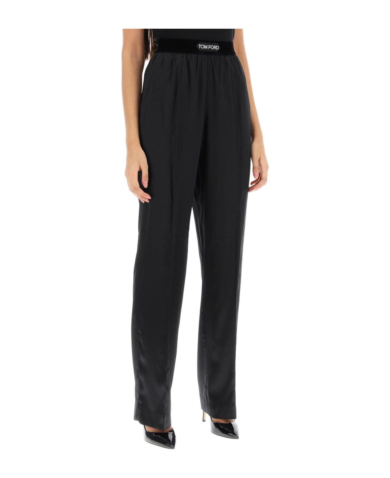 Satin Trousers - 2