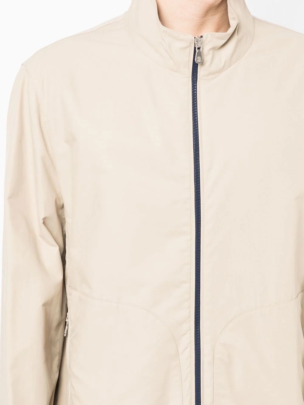 water-resistant reversible zip-up jacket - 5