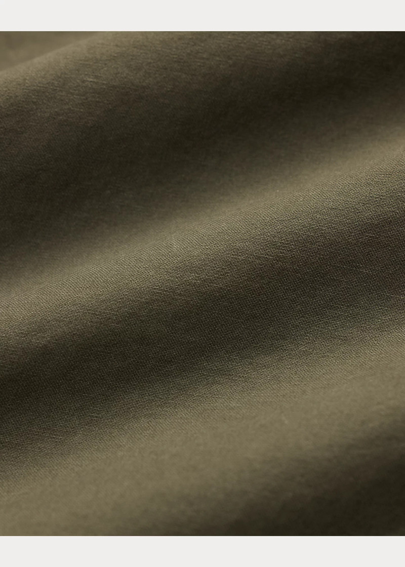 Fleece-Collar Canvas Coverall 6