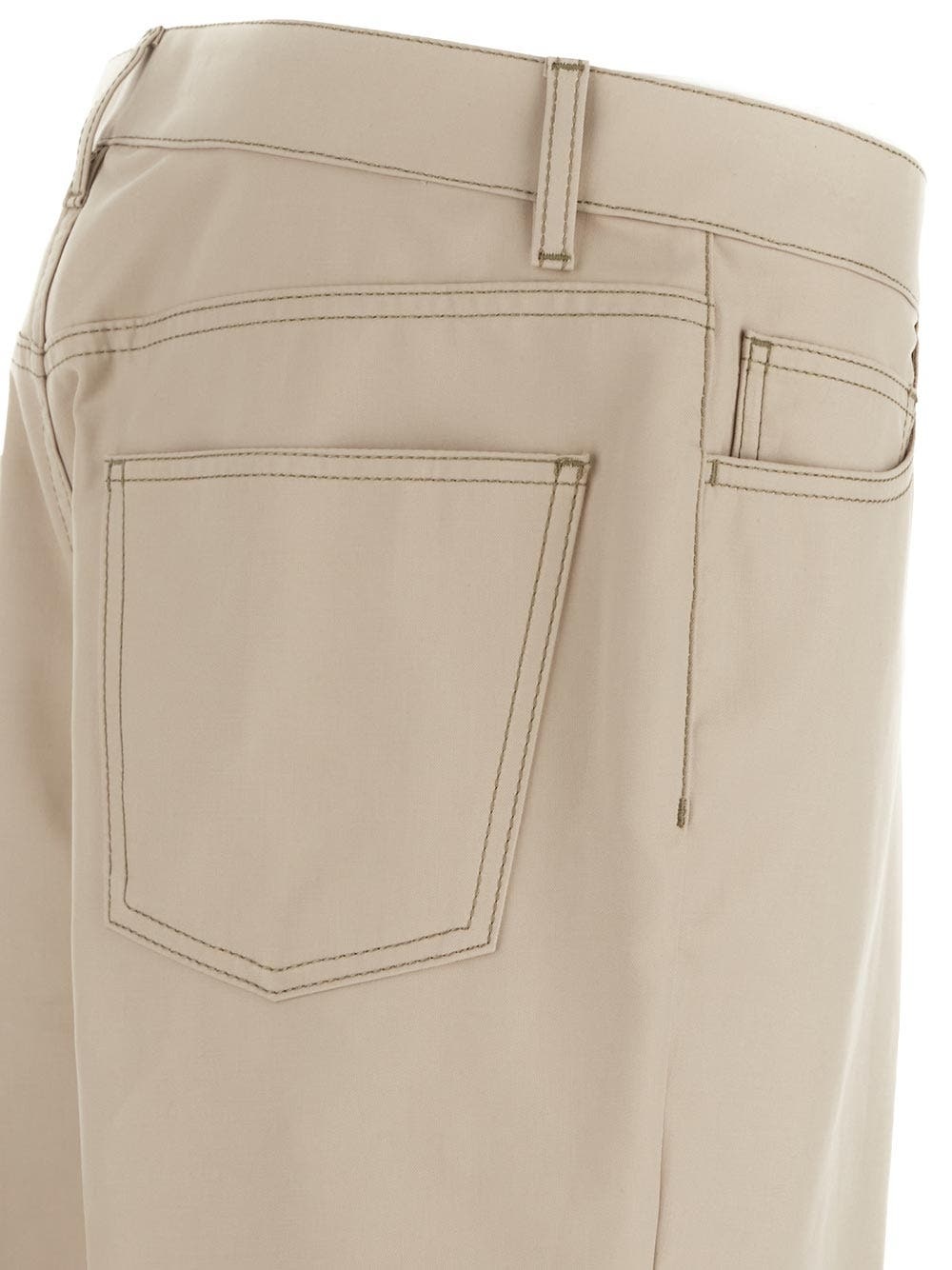 Gabardine Trousers - 3