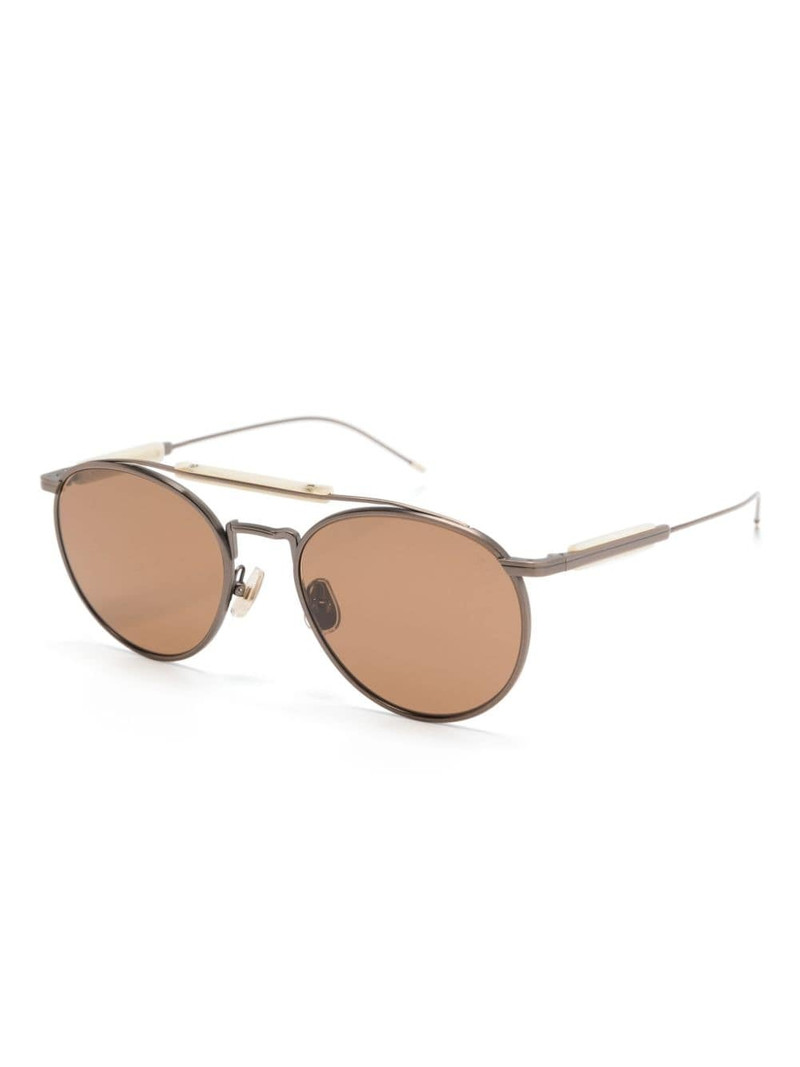 Brunello Cucinelli BC2004ST pilot-frame sunglasses outlook