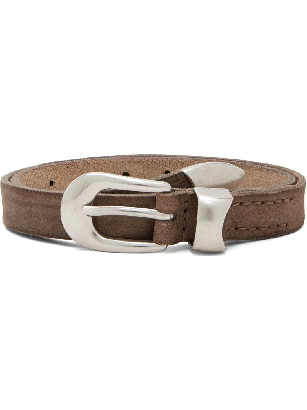 Taupe 2 CM Belt - 1