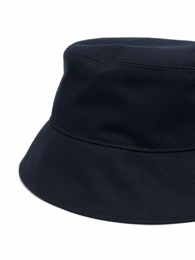 FENDI logo-patch bucket hat outlook