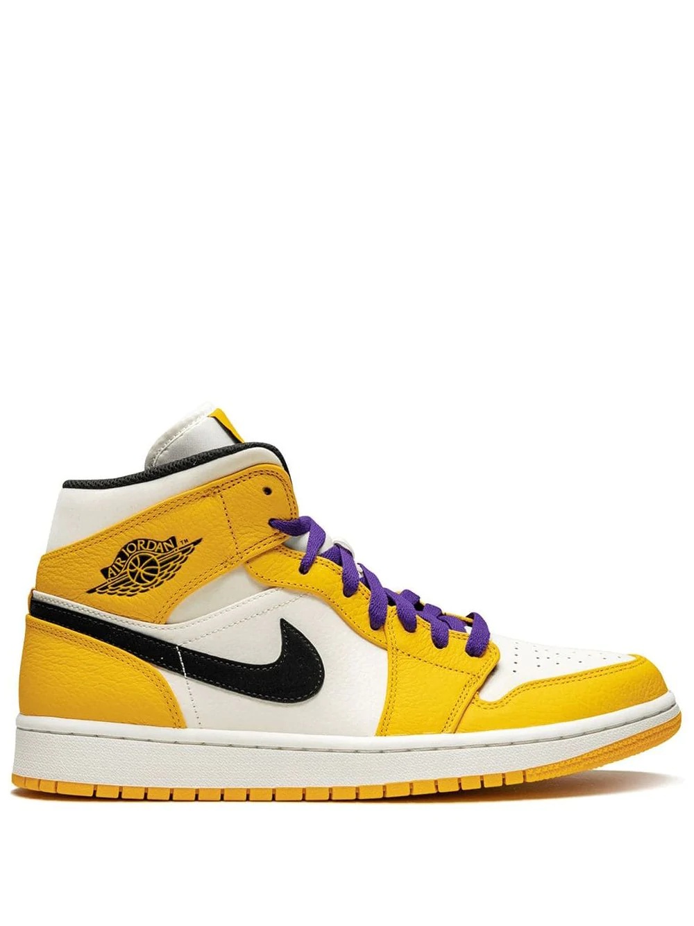 Air Jordan 1 Mid SE lakers - 1