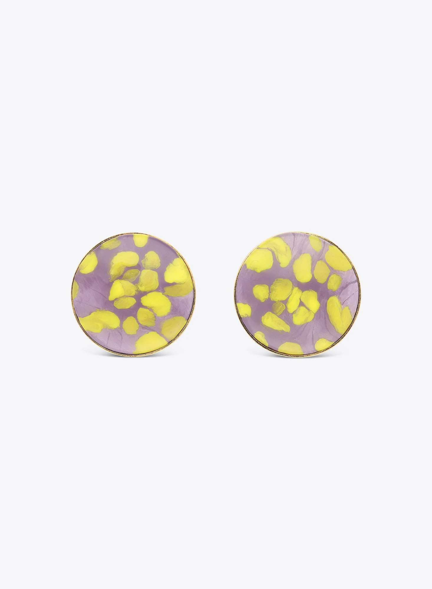 HANDMADE PAINTED EARRINGS - 1