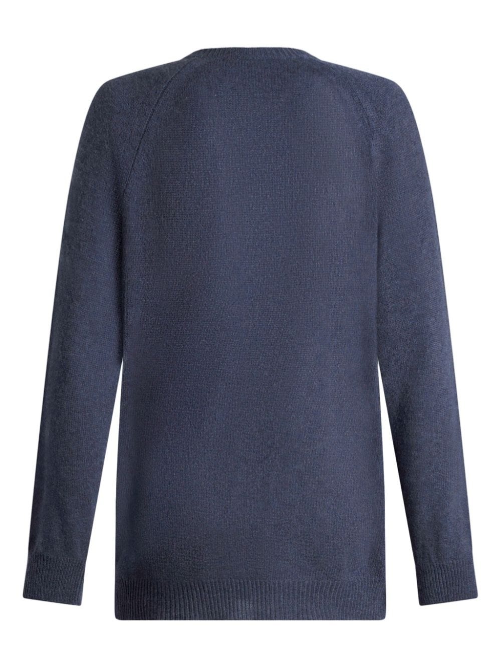 cashmere v-neck sweater - 7