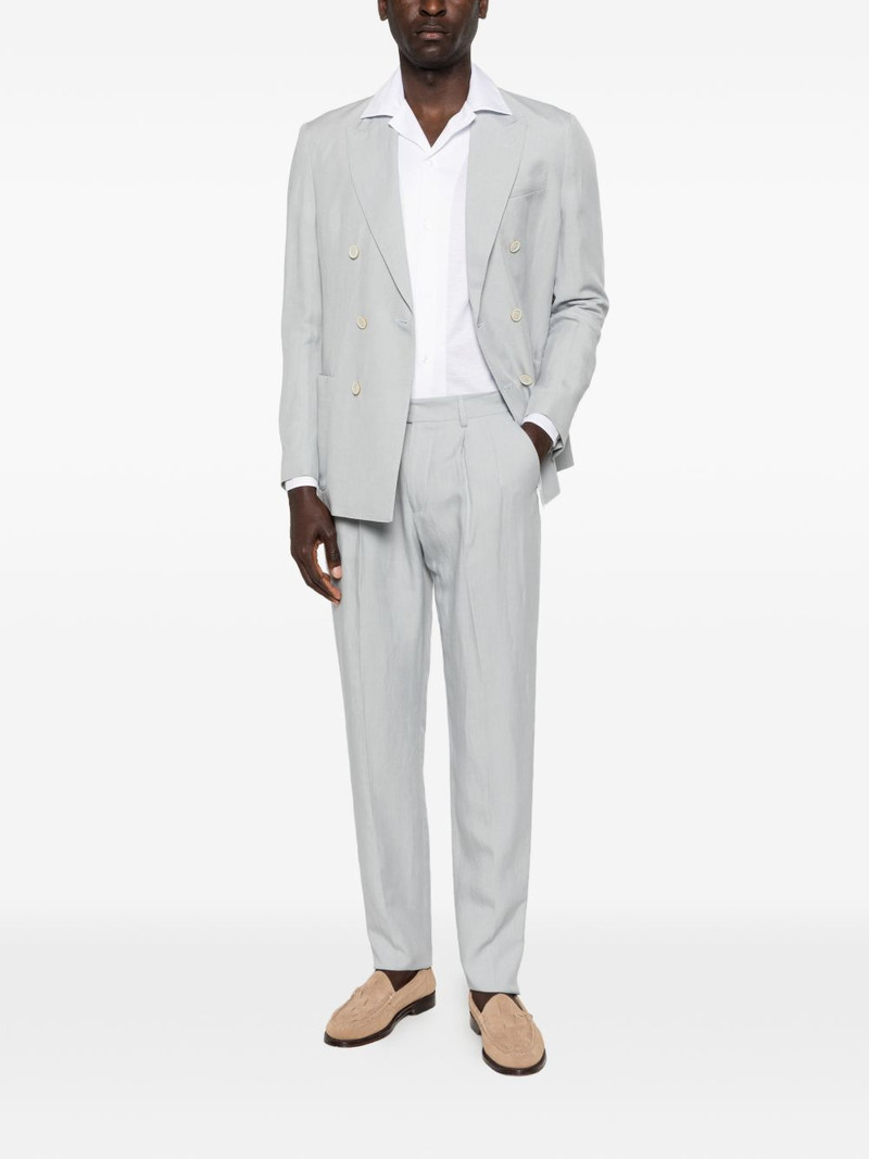 LARDINI Pasunnie camp-collar shirt outlook