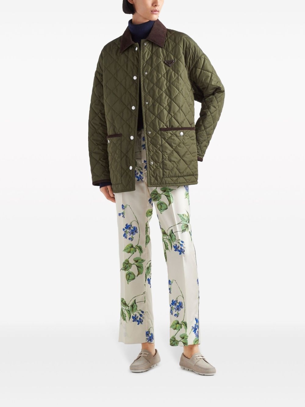 Re-Nylon quilted jacket - 2