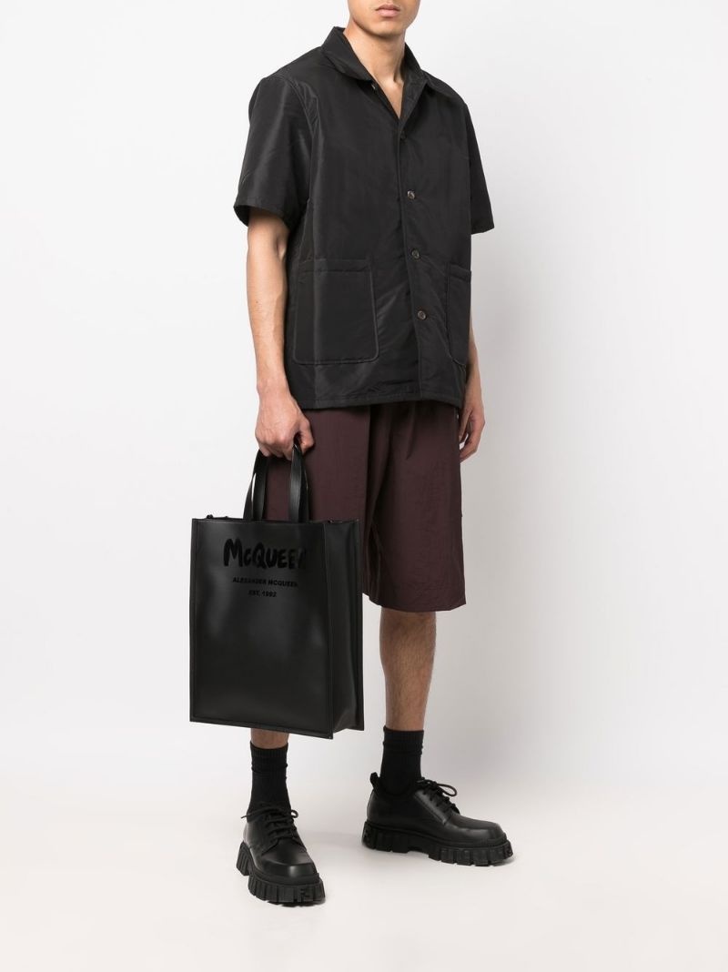 logo-print tote bag - 2