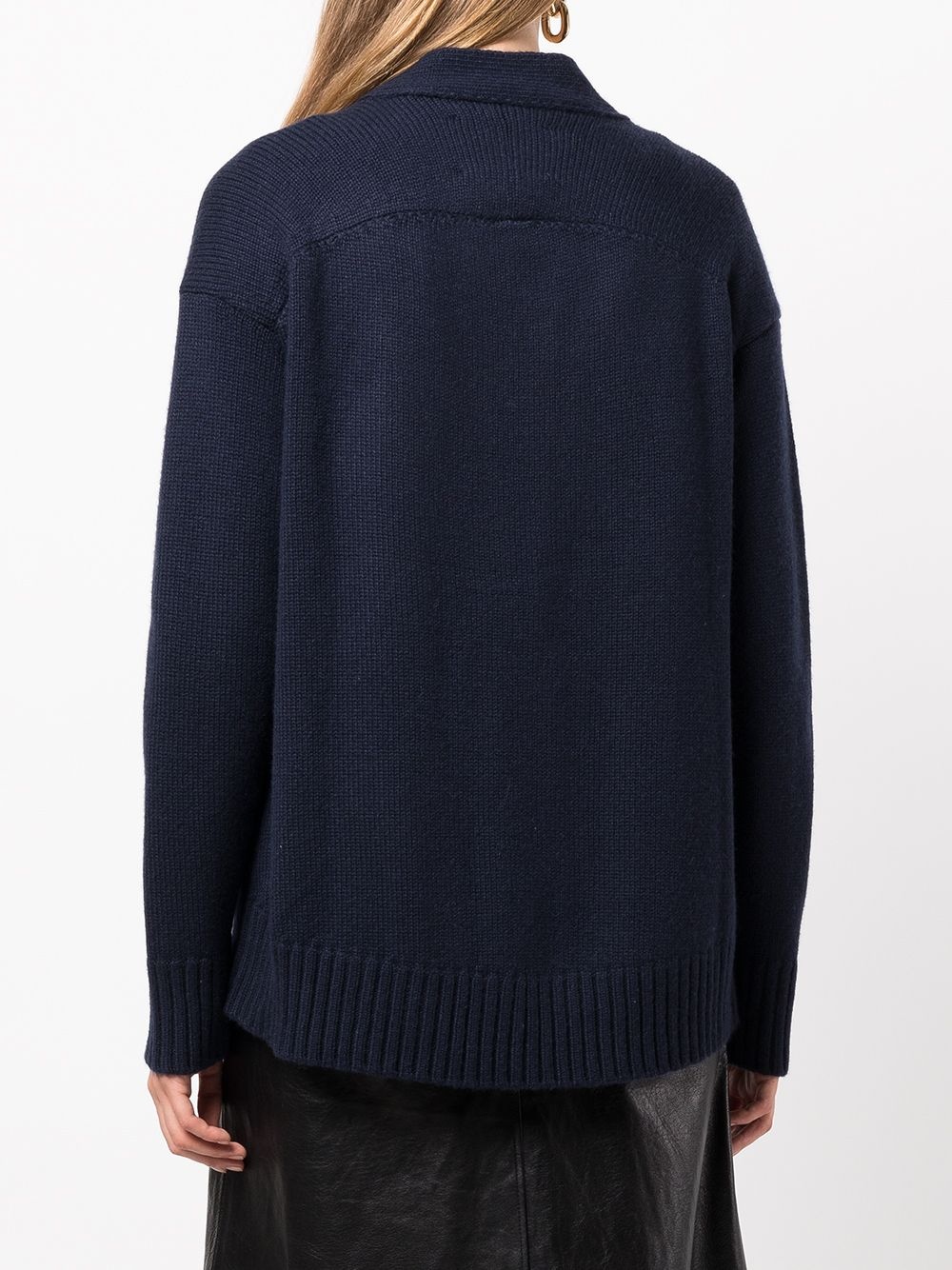 V-neck knitted cardigan - 4