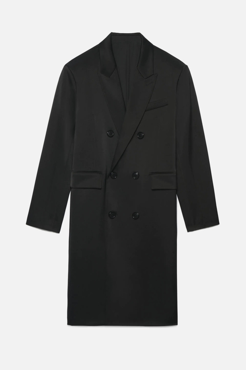 Oversize Double Breasted Coat 1