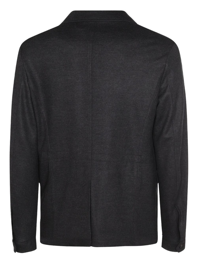 Canali wool shirt jacket outlook