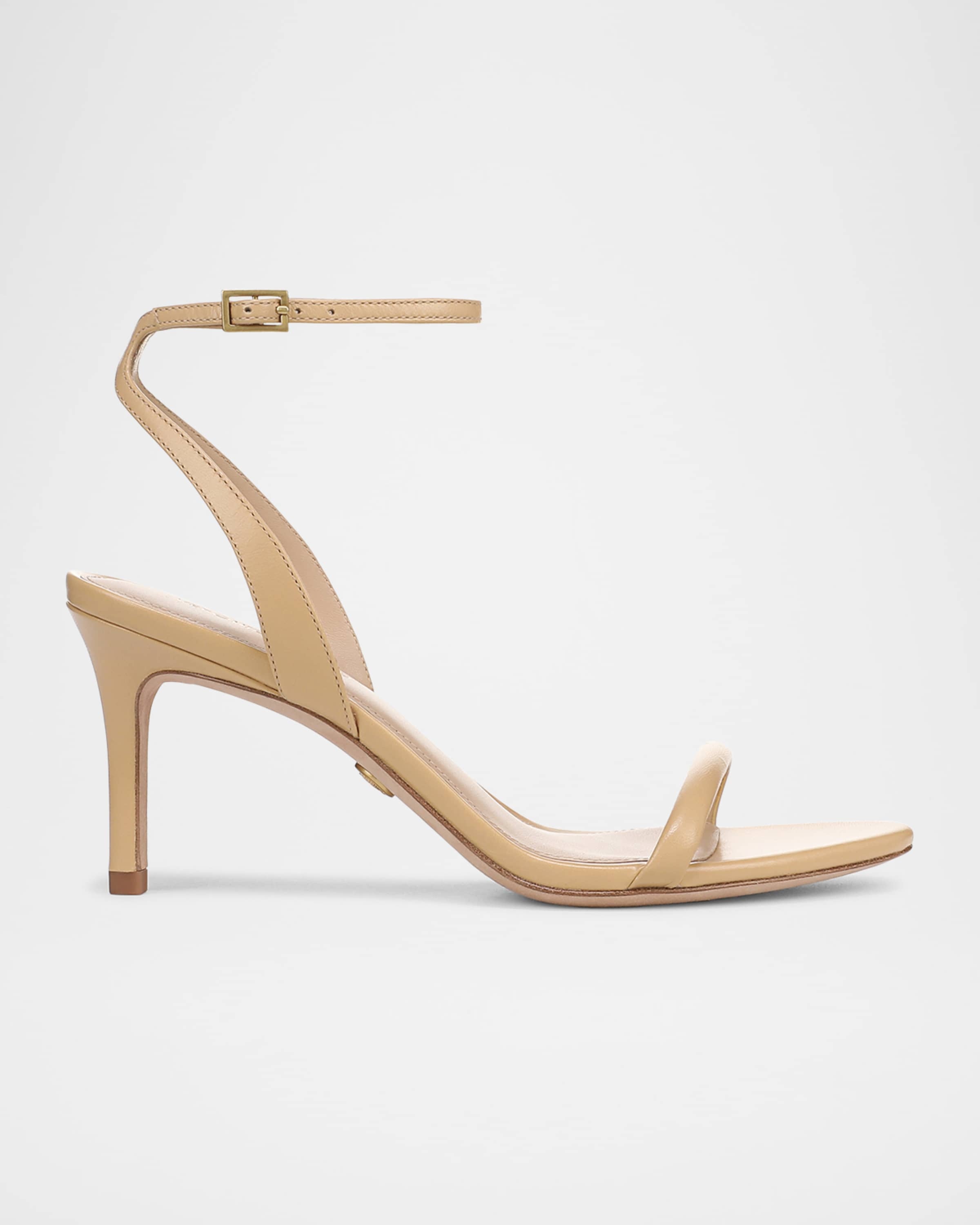 Sylvie Leather Ankle-Strap Sandals - 1