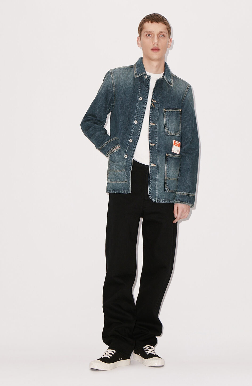 Denim workwear jacket - 3