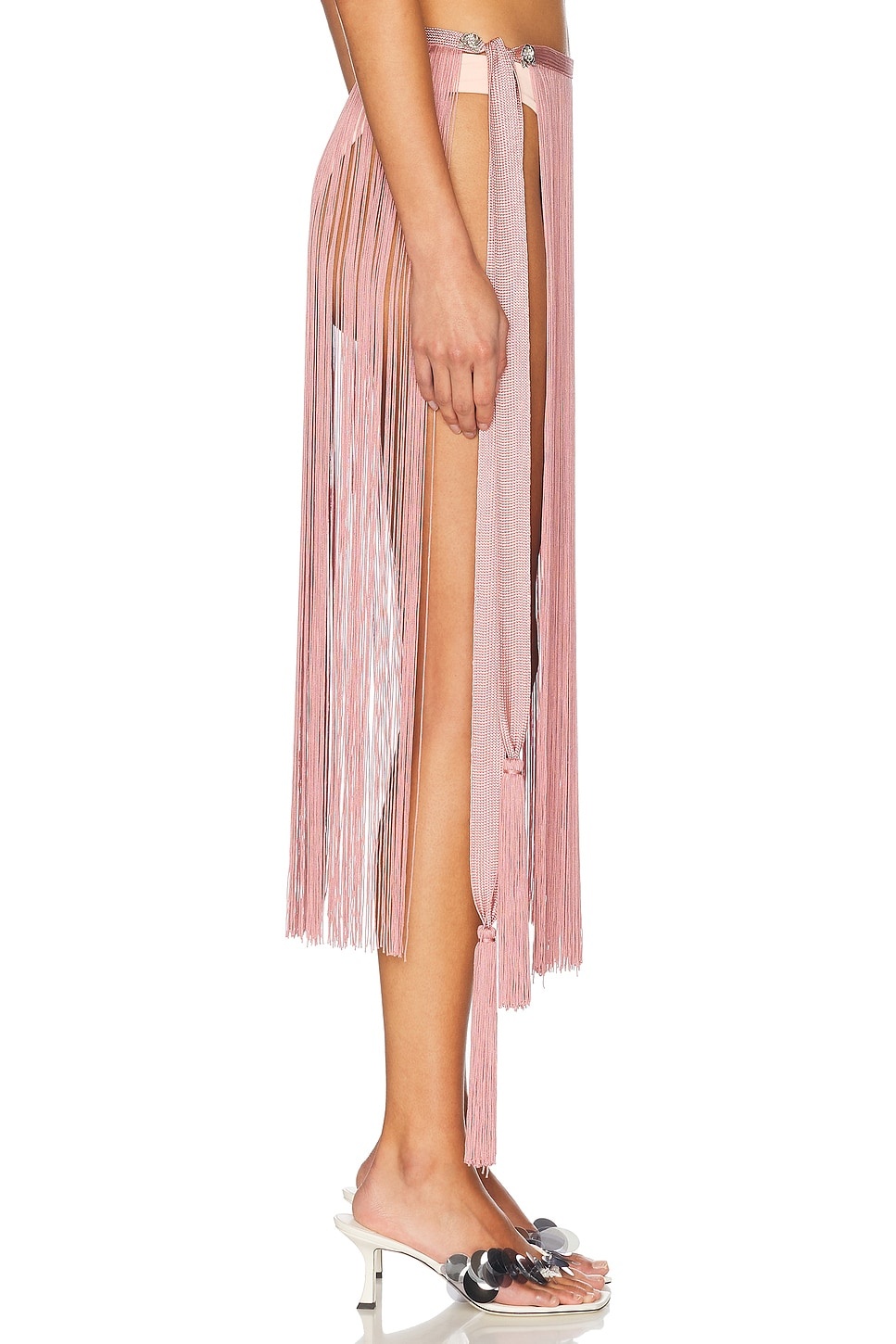 Fringe Midi Skirt - 2